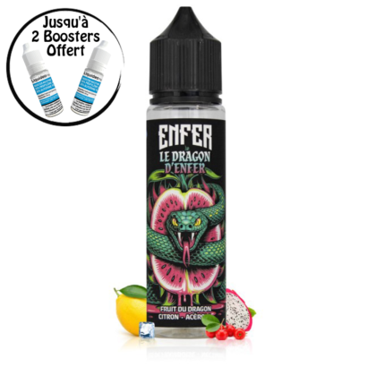 Le Dragon d’ENFER 0mg 50ml – Les Fruits d’ENFER by ENFER