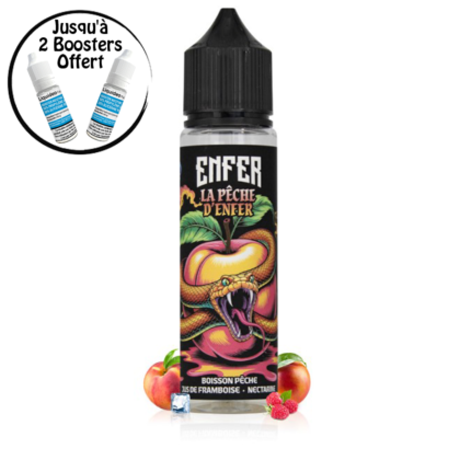 La Pêche d’ENFER 0mg 50ml – Les Fruits d’ENFER by ENFER