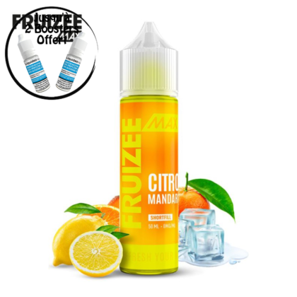 Citron Mandarine 50ml – Fruizee Max by Fruizee