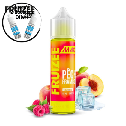 Pêche Framboise 50ml – Fruizee Max by Fruizee