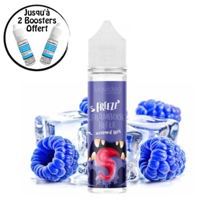 Freeze Framboise Bleue 50ml – Liquideo Freeze