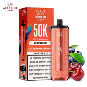 Al Fakher Puff Crown Bar 50K Blueberry Cherry