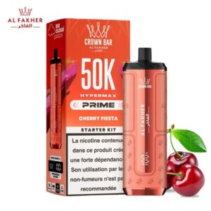 Al Fakher Puff Crown Bar 50K Cherry Fiesta