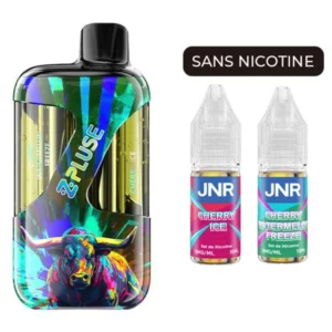 JNR ZPluse 42K Sans Nicotine Cherry Ice & Cherry Watermelon Freeze - JNR