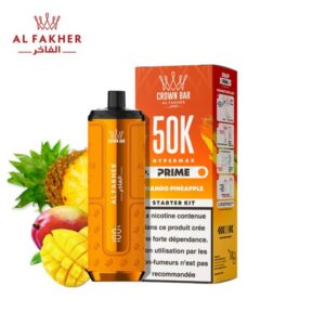 Al Fakher Puff Crown Bar 50K Mango Pineapple