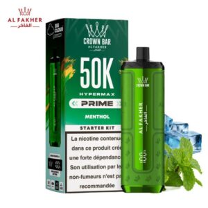Al Fakher Puff Crown Bar 50K Menthol
