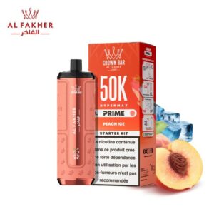 Al Fakher Puff Crown Bar 50K Peach Ice