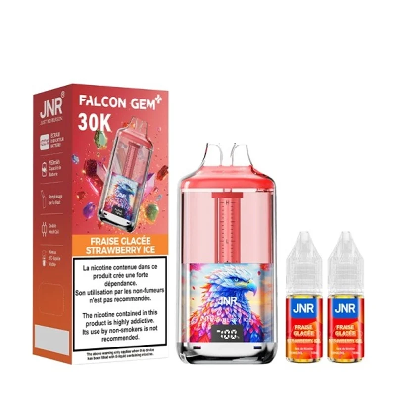 Puff JNR 30K Falcon Gem+ Strawberry Ice - JNR
