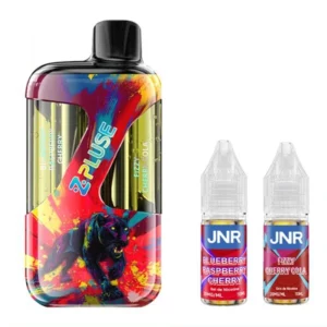 Puff JNR ZPluse 42K Blueberry Raspberry Cherry & Fizzy Cherry Cola - JNR