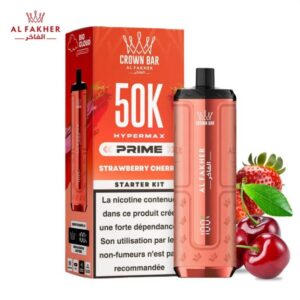 Al Fakher Puff Crown Bar 50K Strawberry Cherry