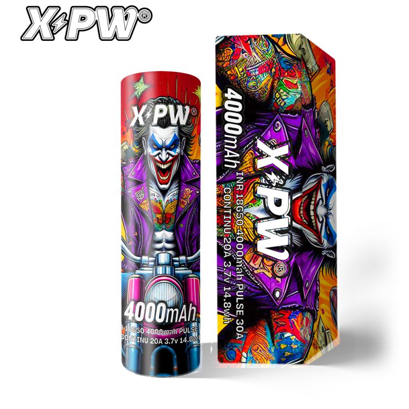 Accu 18650 4000mAh - XPW (design V1)